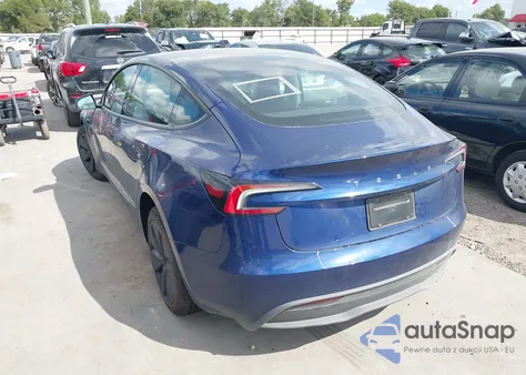 2025 Tesla Model 3 Long Range Rear-Wheel Drive из США, поврежденный, VIN 5YJ3E1EA2SF953982